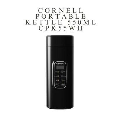 Cornell Portable Kettle 550ml CPK55BK & CPK55WH
