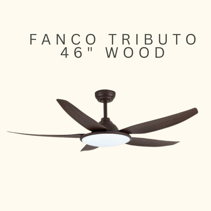FANCO TRIBUTO 46" & 56"  DC MOTOR CEILING FAN (Whatsapp for Installation Service)