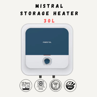 Mistral Storage Heater 15L & 30L (MSWH150WG / MSWH300WG)