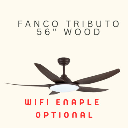 FANCO TRIBUTO 46" & 56"  DC MOTOR CEILING FAN (Whatsapp for Installation Service)